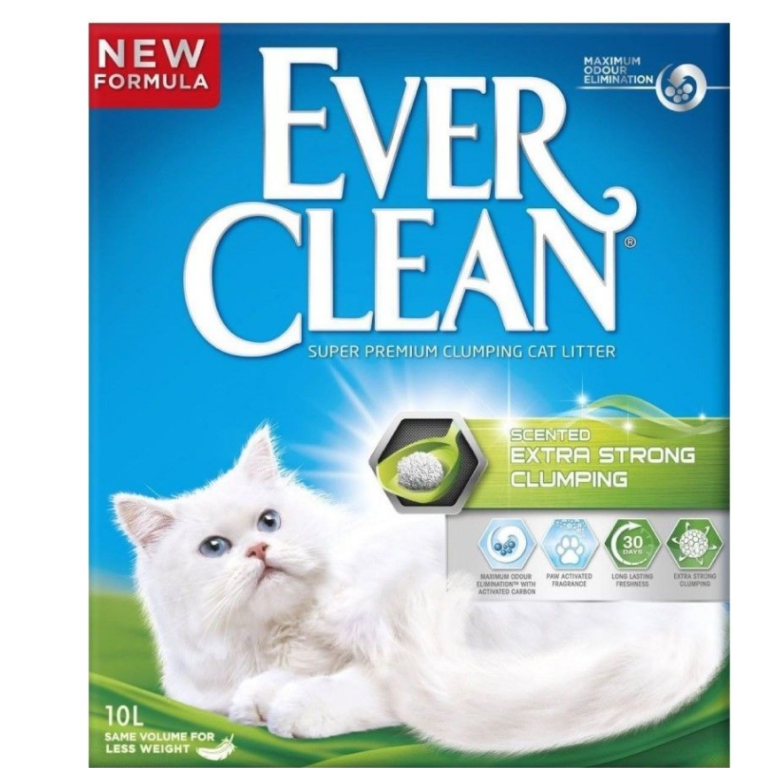 EverClean Extra Strong Scented 10 L | Toaleti i posipi za mačke