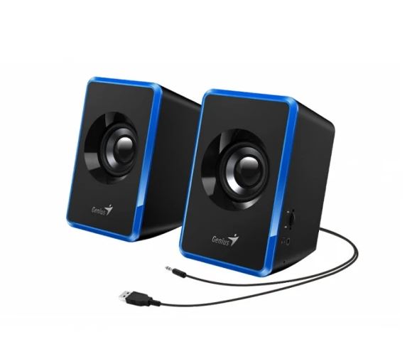Parlante Genius Sp-U125 Azul Con Conexión USB | Castor Data
