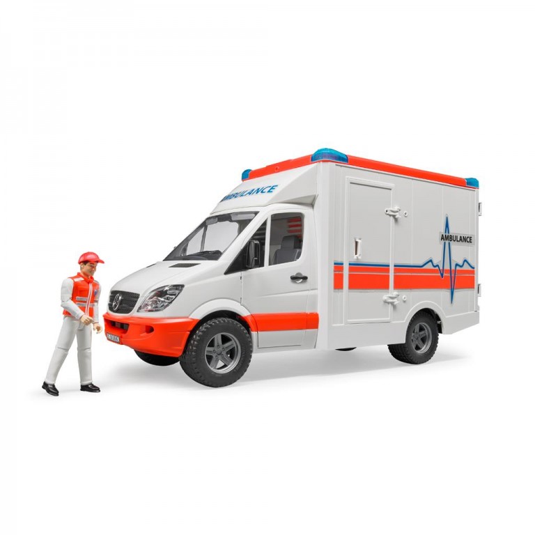 Kombi Hitne Pomoći sa figurom MB Bruder 025366 | Igračke automobili ...