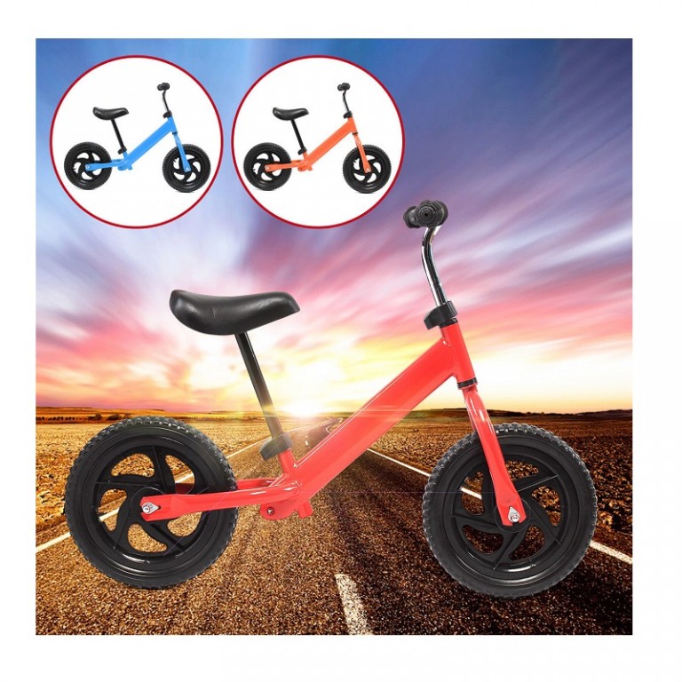 Bicikl za decu bez pedala Balance bike model 750 Crni Olimp Sport