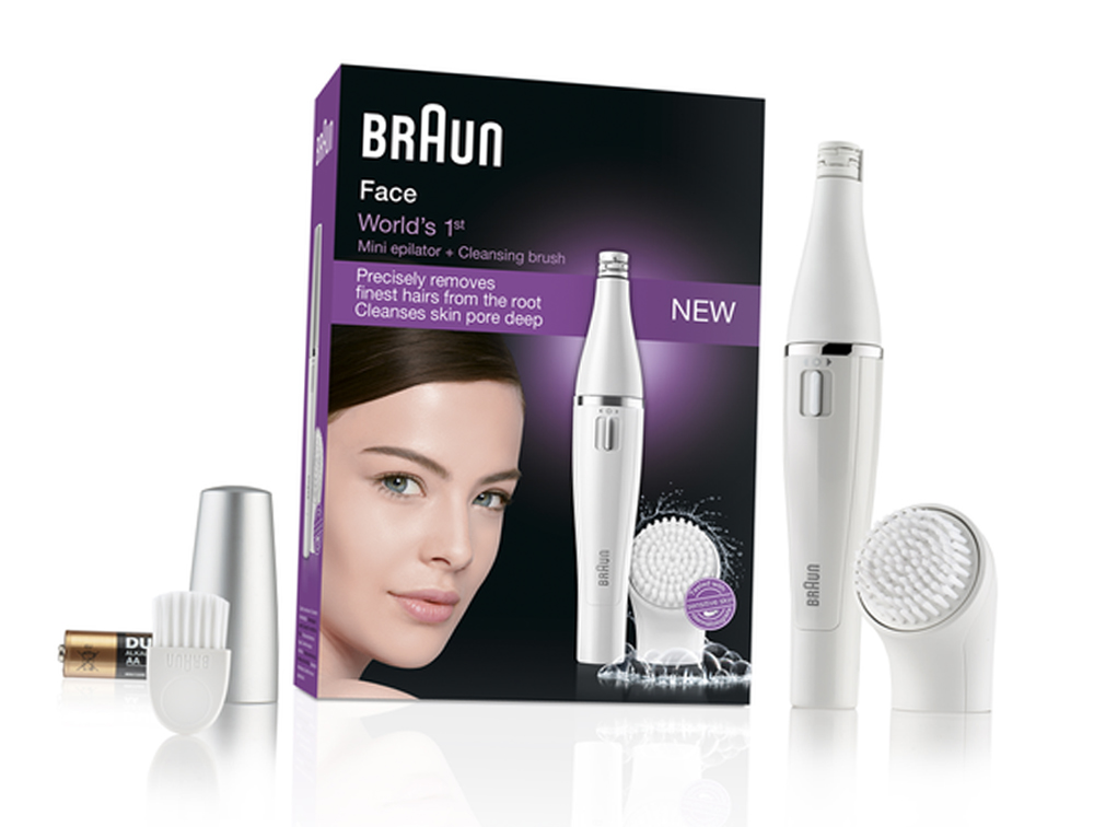 Epilator za epilaciju i čišćenje lica Braun Face 810 Olimp Sport