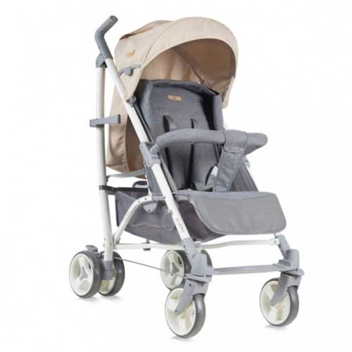 Kolica Za Bebe S200 + Zimska Navlaka Grey & Beige Cities Decija