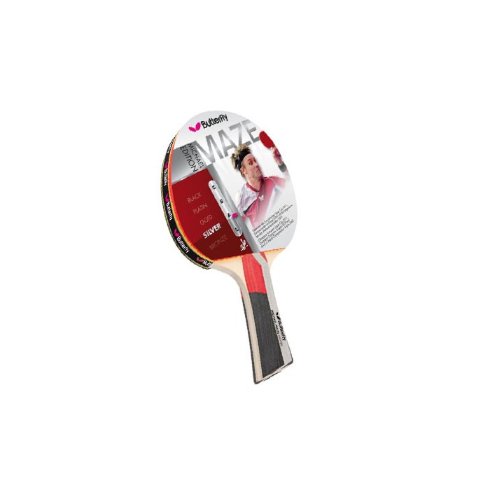 reket za stoni tenis butterfly maze silver olimp sport reket za stoni tenis butterfly maze silver olimp sport
