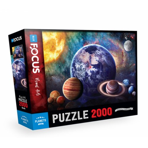Puzzle 2000 pcs planets 