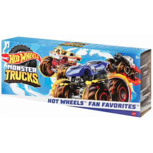 Hot Wheels Monster Truck 3 u 1 – 1:64