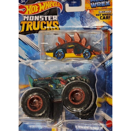 HotWheels Die Cast Monster Trucks  1:64 8sort 14x19cm