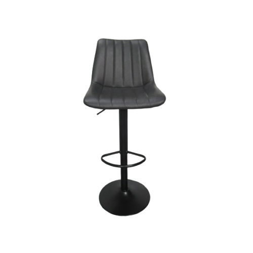 Barska stolica 620145 Tamno siva /crna metalna baza 