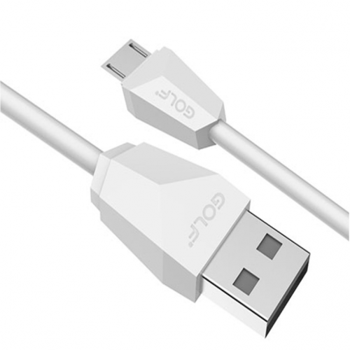USB kabl na mikro usb 2m GOLFm GC-27M beli