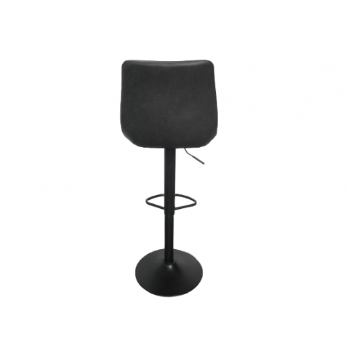 Barska stolica 620145 Tamno siva /crna metalna baza 