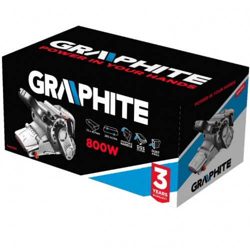 Električna šlajferica (tračna brusilica) GRAPHITE 59G392