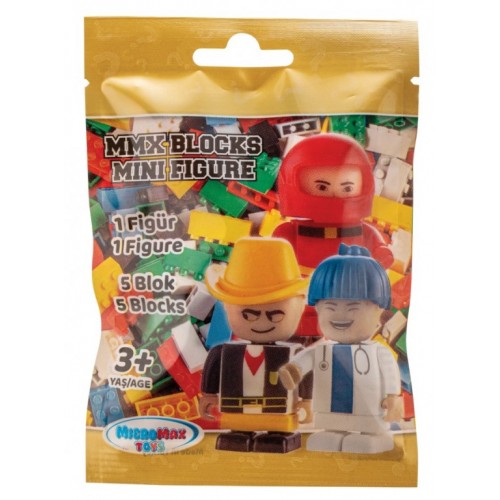 Kockice set sa mini figurom u kesici, display