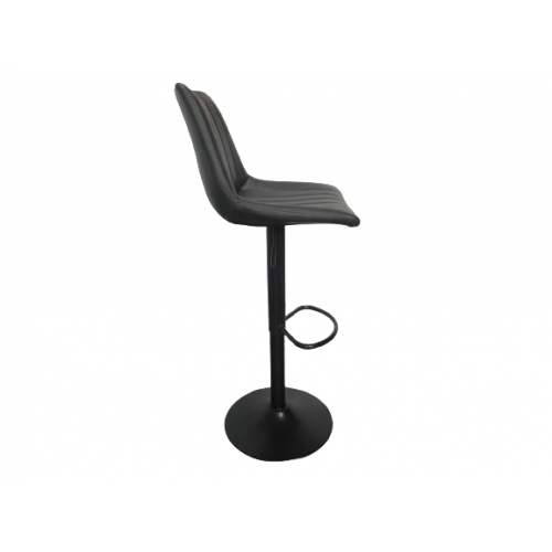 Barska stolica 620145 Tamno siva /crna metalna baza 