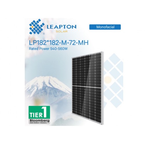 Leapton energy solarni panel LP182*182-M-72-MH 550W monofacial (LP182M72MH-MF)  