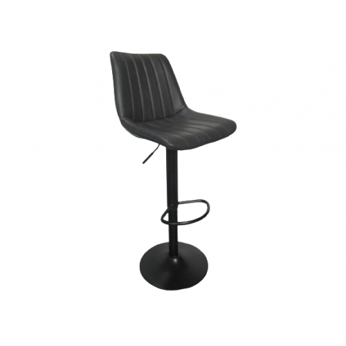 Barska stolica 620145 Tamno siva /crna metalna baza 