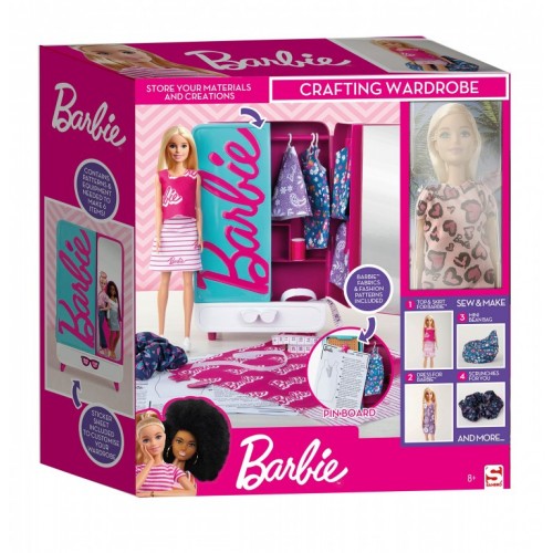 Lutka Barbie i garderober