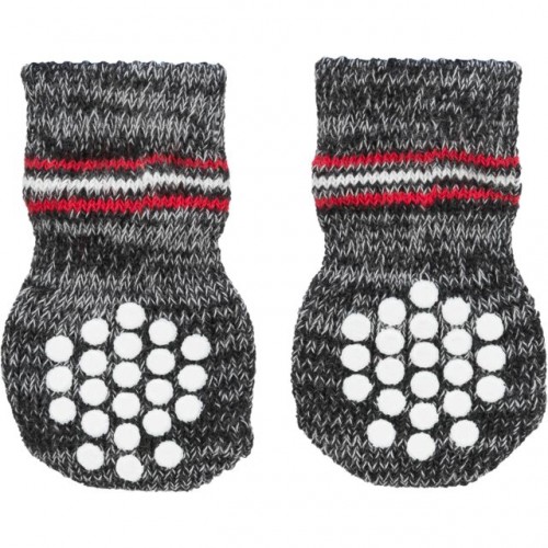 Čarape neklizajuće L XL 2kom sive