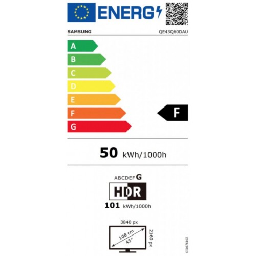 SAMSUNG QE55Q60DAUXXH Q60D QLED 4K Ultra HD Televizor