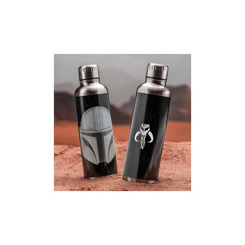 The Mandalorian Metal Water Bottle