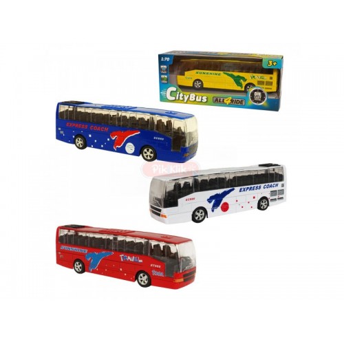Metautobus Metalni Autobus 1:70 zvuk svetlo 