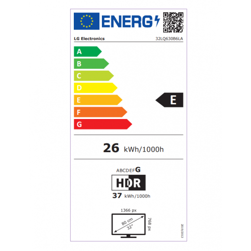 Televizor LG 32LQ630B6LA LED 32" HD ready