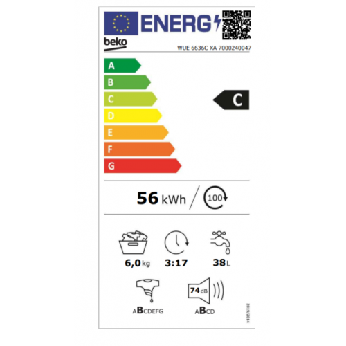 Veš mašina Beko WUE 6636 XA