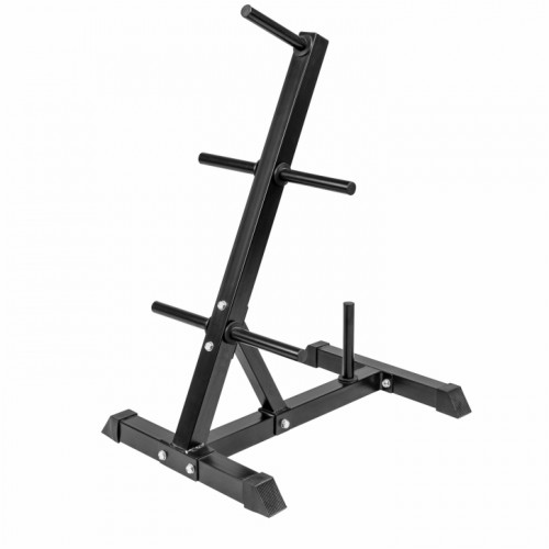 Stalak za tegove 30/31 mm Iskošeni  Crni  do 200 kg