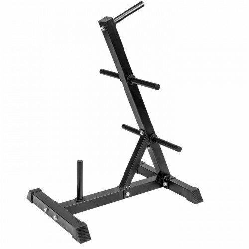 Stalak za tegove 30/31 mm Iskošeni  Crni  do 200 kg
