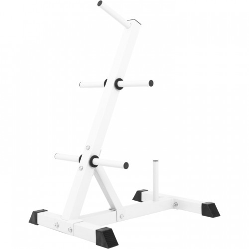 Stalak za tegove 30/31 mm Iskošeni Beli  do 200 kg