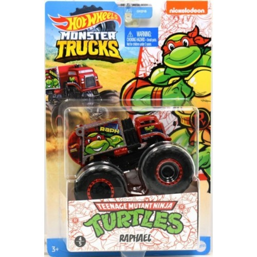 Hot Wheels Monster truck metalni, Nindža kornjača Rafaelo