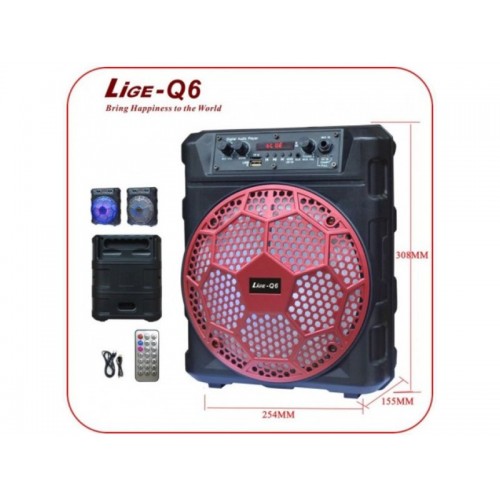Ailiang Bluetooth Karaoke zvučnik, Radio, USB akumulatorski LIGE Q6 10W