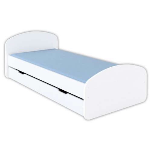 Krevet sa fiokom 180x90 Luna bela 
