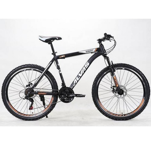 MTB Bicikl Alvas Beowulf 26" crno-narandžasti 1122423