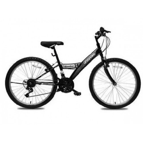 MTB Bicikl Urbanbike Adventure 24 crno-sivi 1126755
