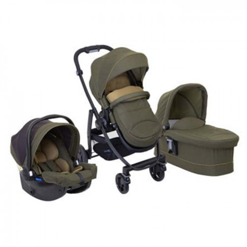 Kolica za bebe Graco Trio sistem Evo, khaki