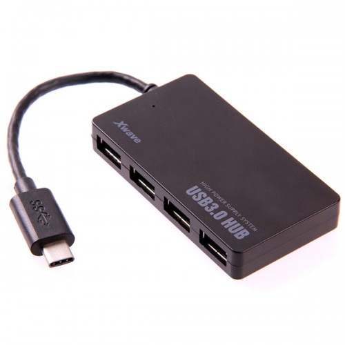 USB 3.0 HUB 4-PORT kabl 13cm