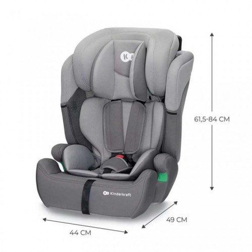 Auto sedište 9-36kg Kinderkraft Comfort Up KCC0UP02GRY0000