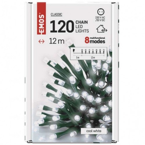 Emos LED svetlosni lanac 120 LED 12m MTG-D4AC08