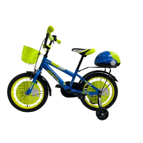 Dečija bicikla 16" Fitness plavo-zelena(SM-16002)
