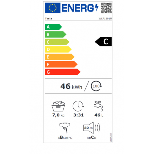 Veš mašina TESLA WL71291M inverter 7kg