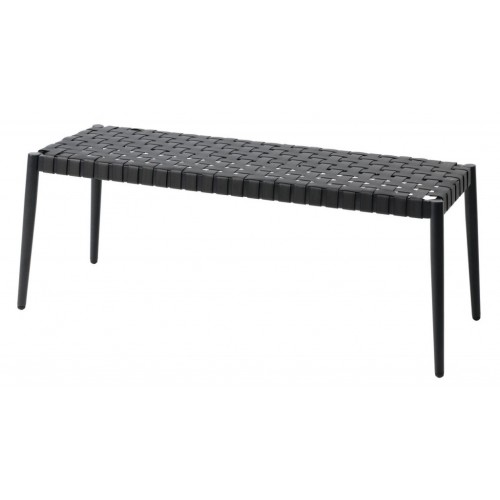Klupa Inverto 130x40 crna