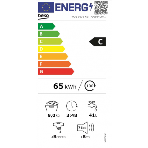 Veš mašina Beko  WUE 9636 XST