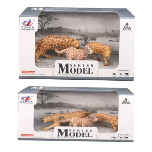 Set divlje životinje Leopardi sa mladuncima 497190