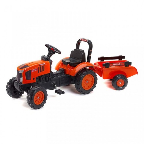 Traktor na pedale Kubota sa prikolicom Falk