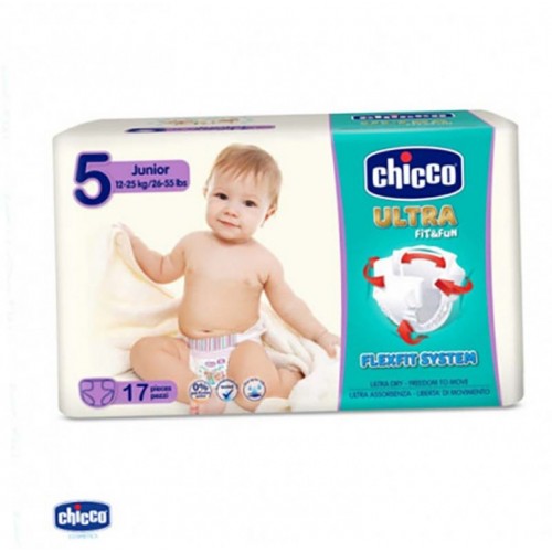Pelene za bebe Chicco ULTRA Junior 17x10 12-25kg,17kom