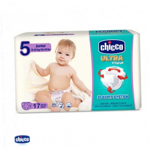 Pelene za bebe Chicco ULTRA Junior 17x10 12-25kg,17kom