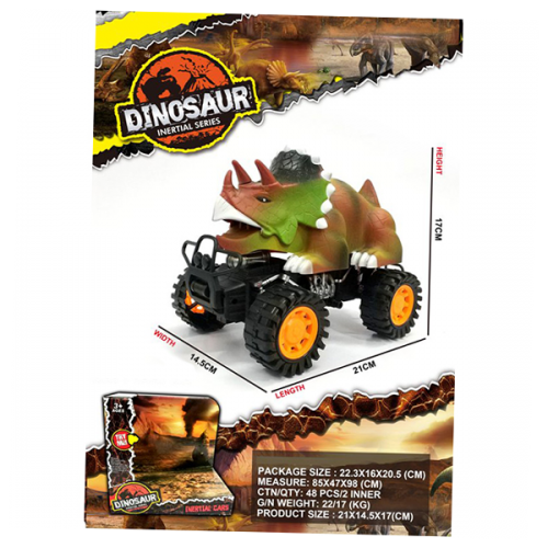 Vozilo Dinosaurus Triceratops na potez 594684