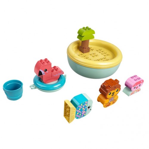  Kupanje je zabavno! - Plutajuće ostrvo sa životinjama Lego Duplo My First