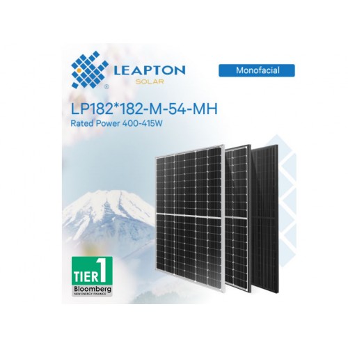 Leapton energy solarni panel LP182*182-M-54-MH 410W monofacial (LP182M54MH-MF)  