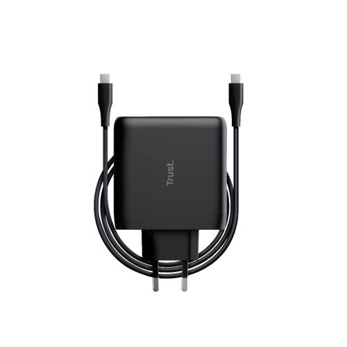 Trust Maxo 100W/USB-C/laptop/smartphone/tablet/2m USB-C kabel/crna punjač ( 24818 ) 