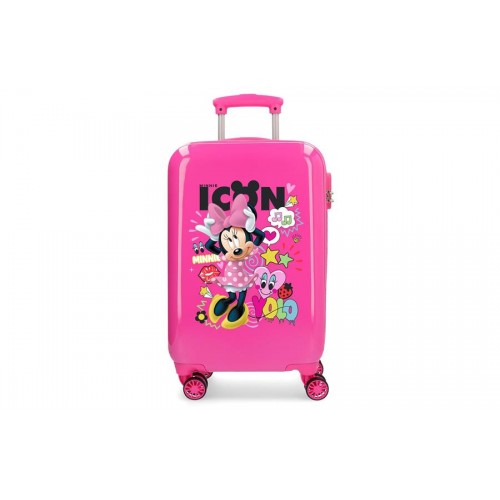 Kofer 55 cm ABS Minnie enjoy pink